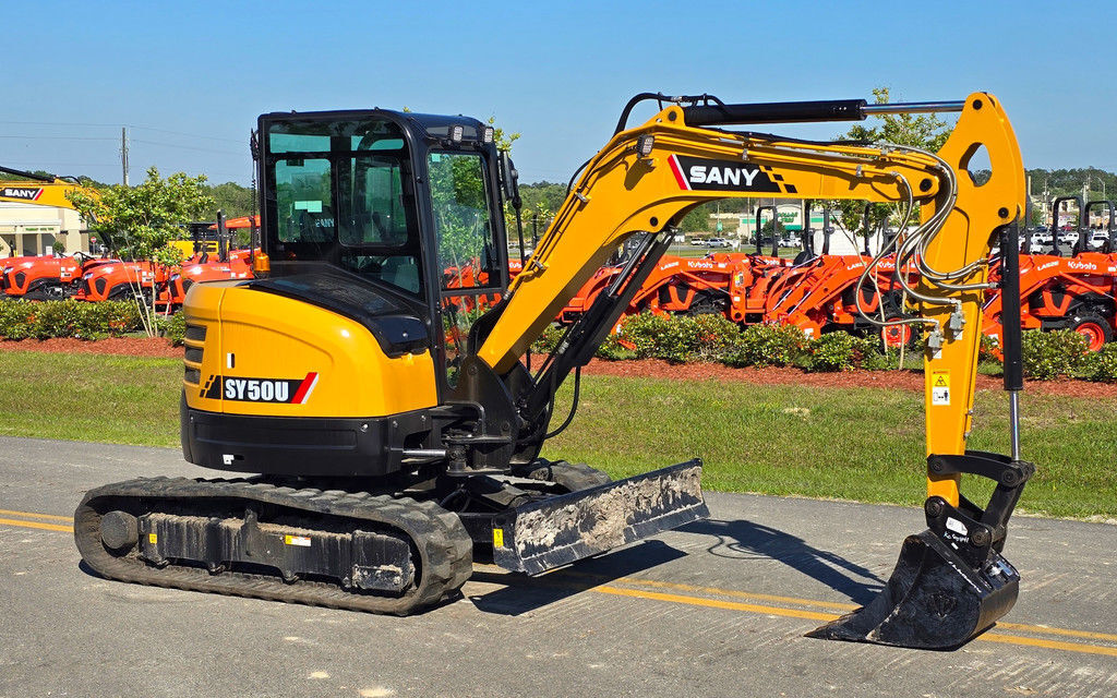 2026 SANY® Small Swing Boom Excavators SY50U in Live Oak, FL