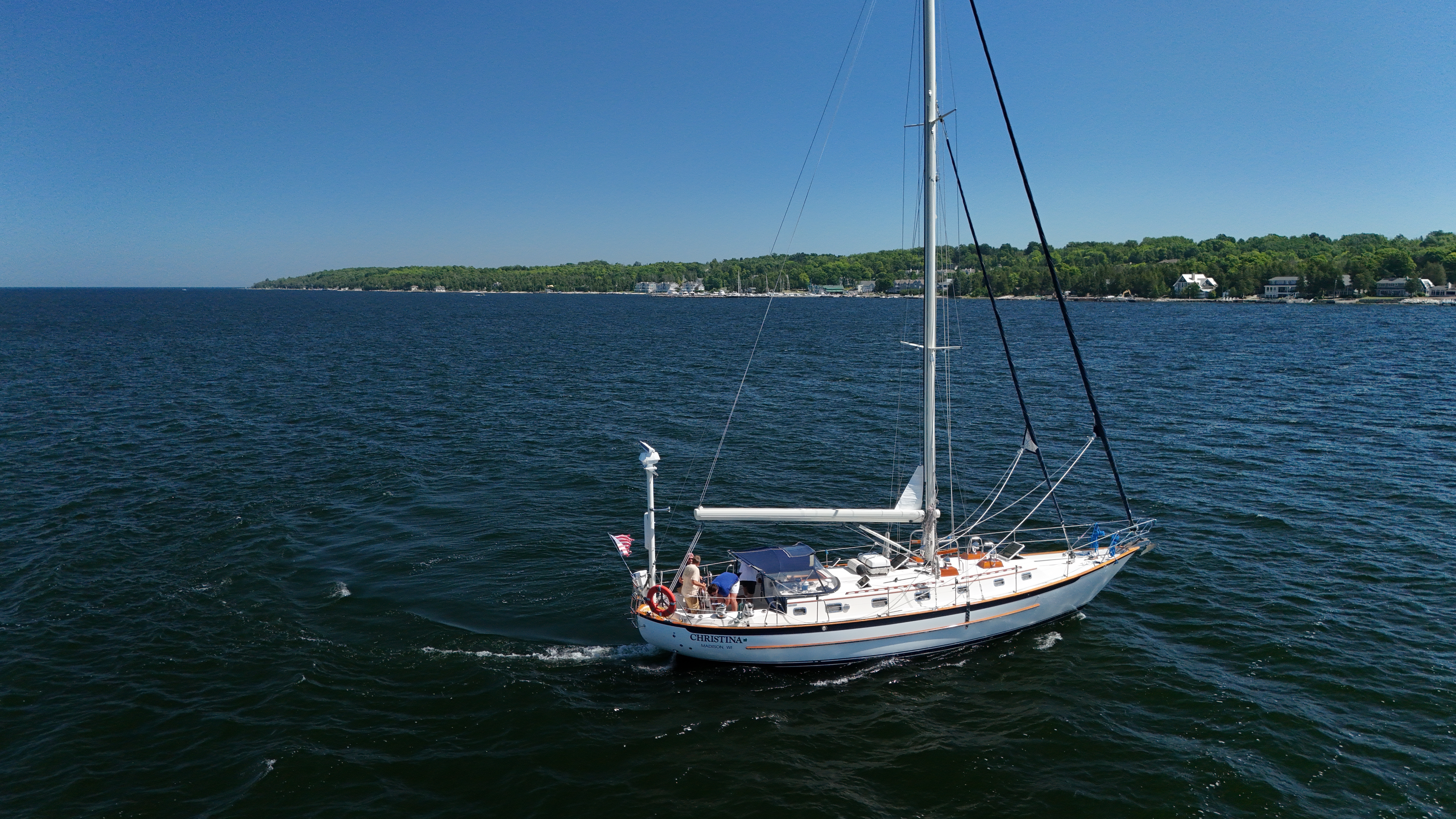 1993 Pacific Seacraft Crealock 44 in liberty grove WI