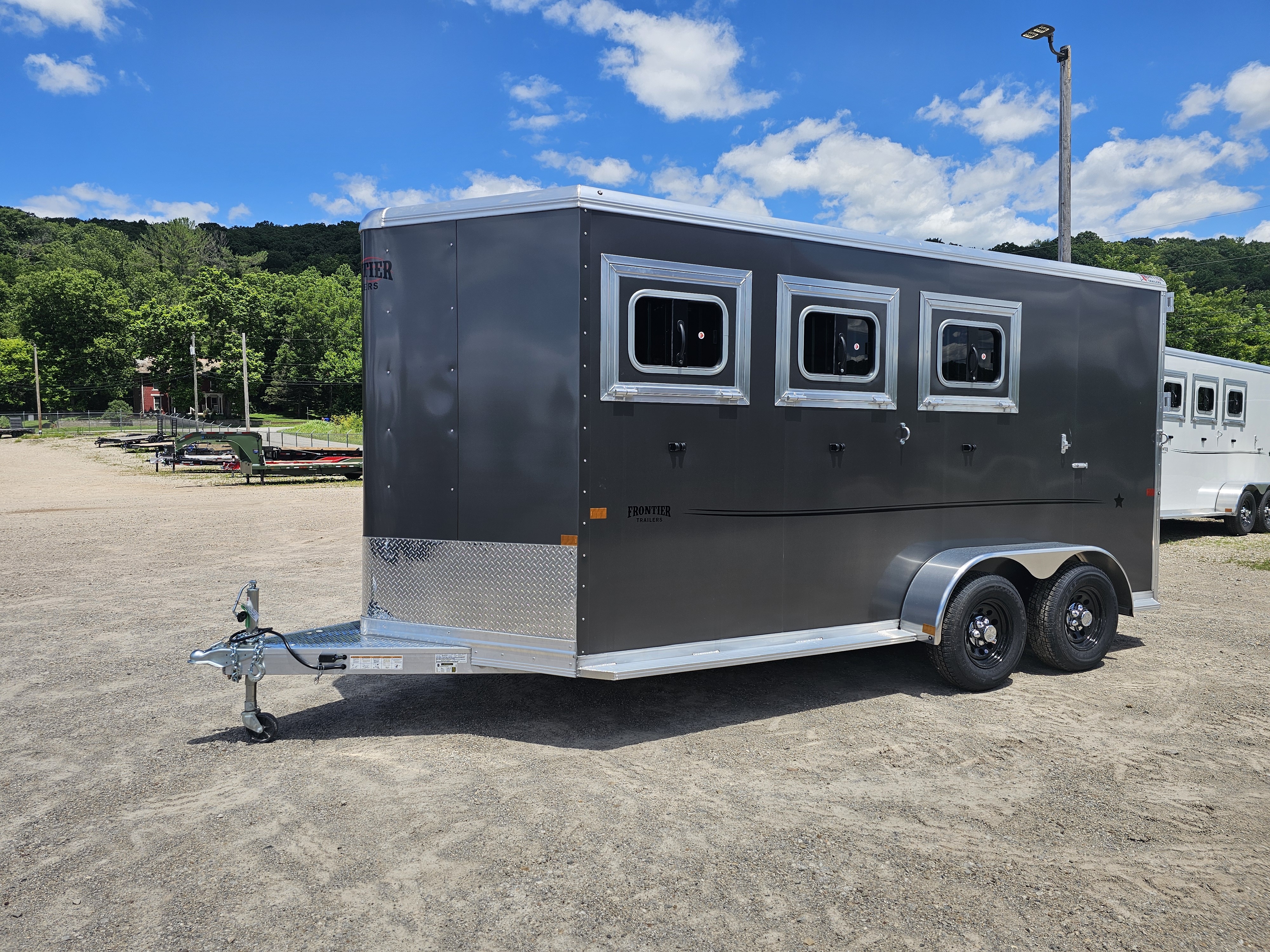 2026 Frontier Trailers 3 Horse Slant Load Horse Trailer in Athens, OH