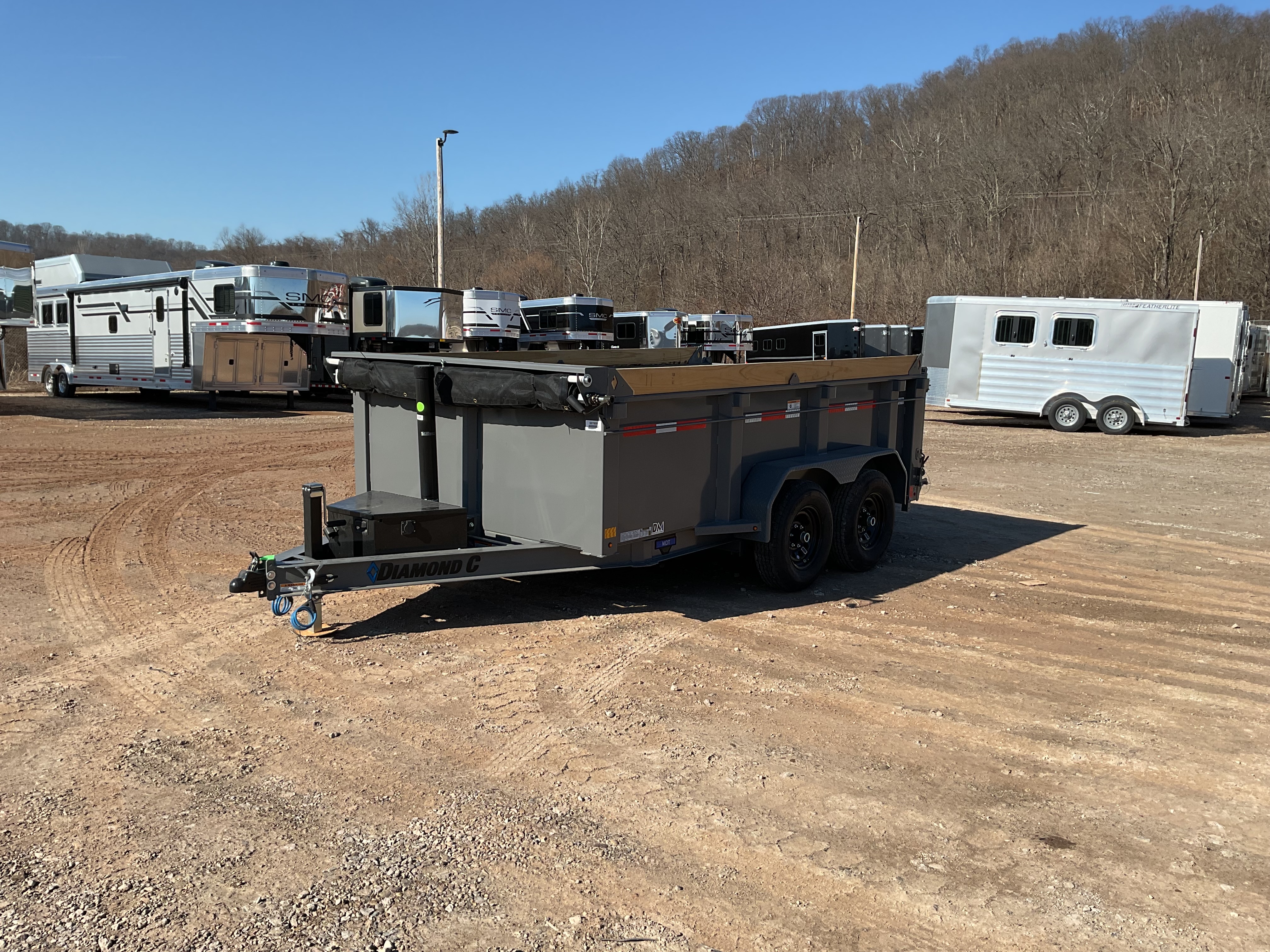 2026 Diamond C MDT 12' Dump Trailer in Athens, OH