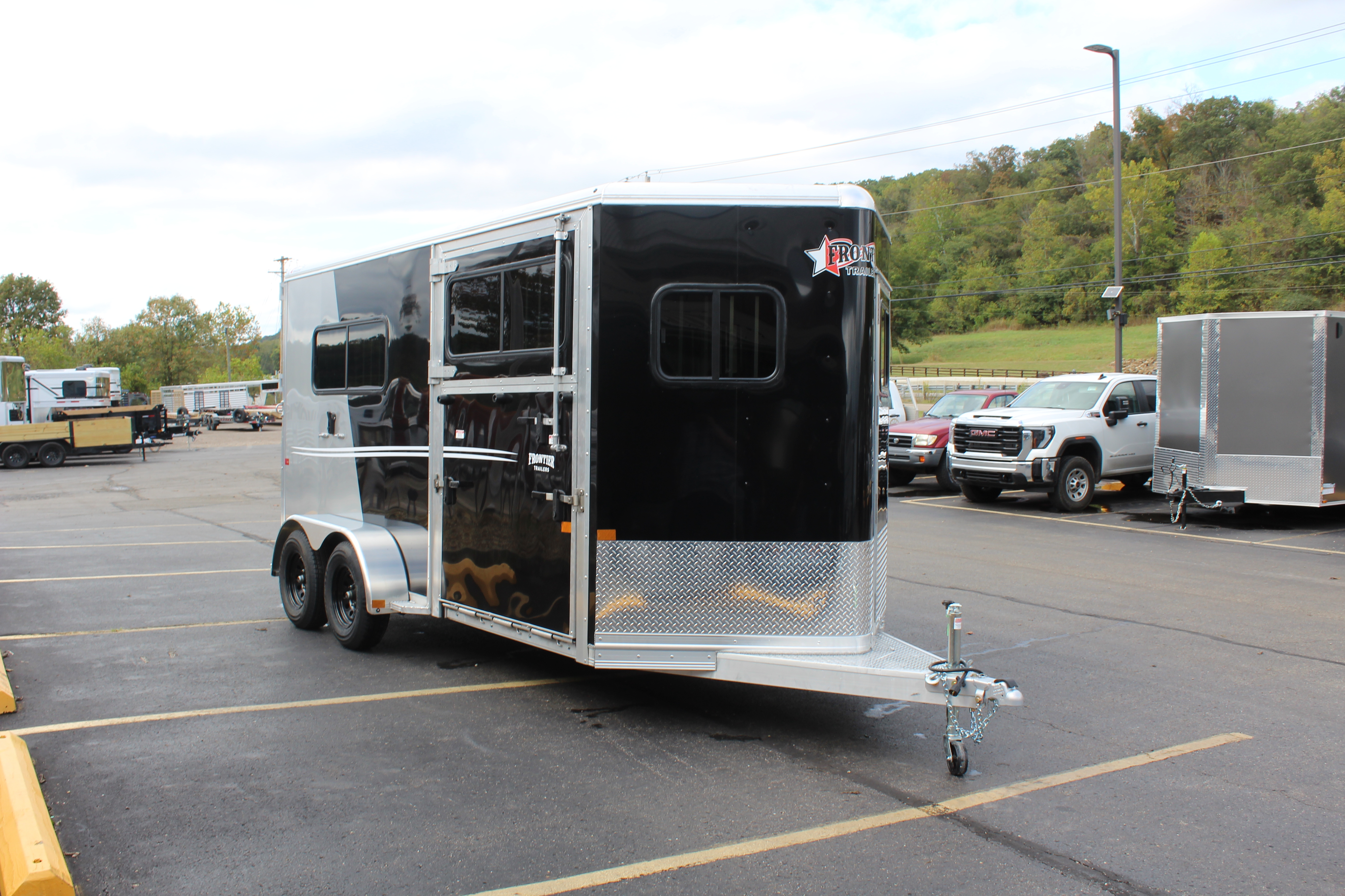 2026 Frontier Trailers 2+1 Straight Load Horse Trailer in Athens, OH