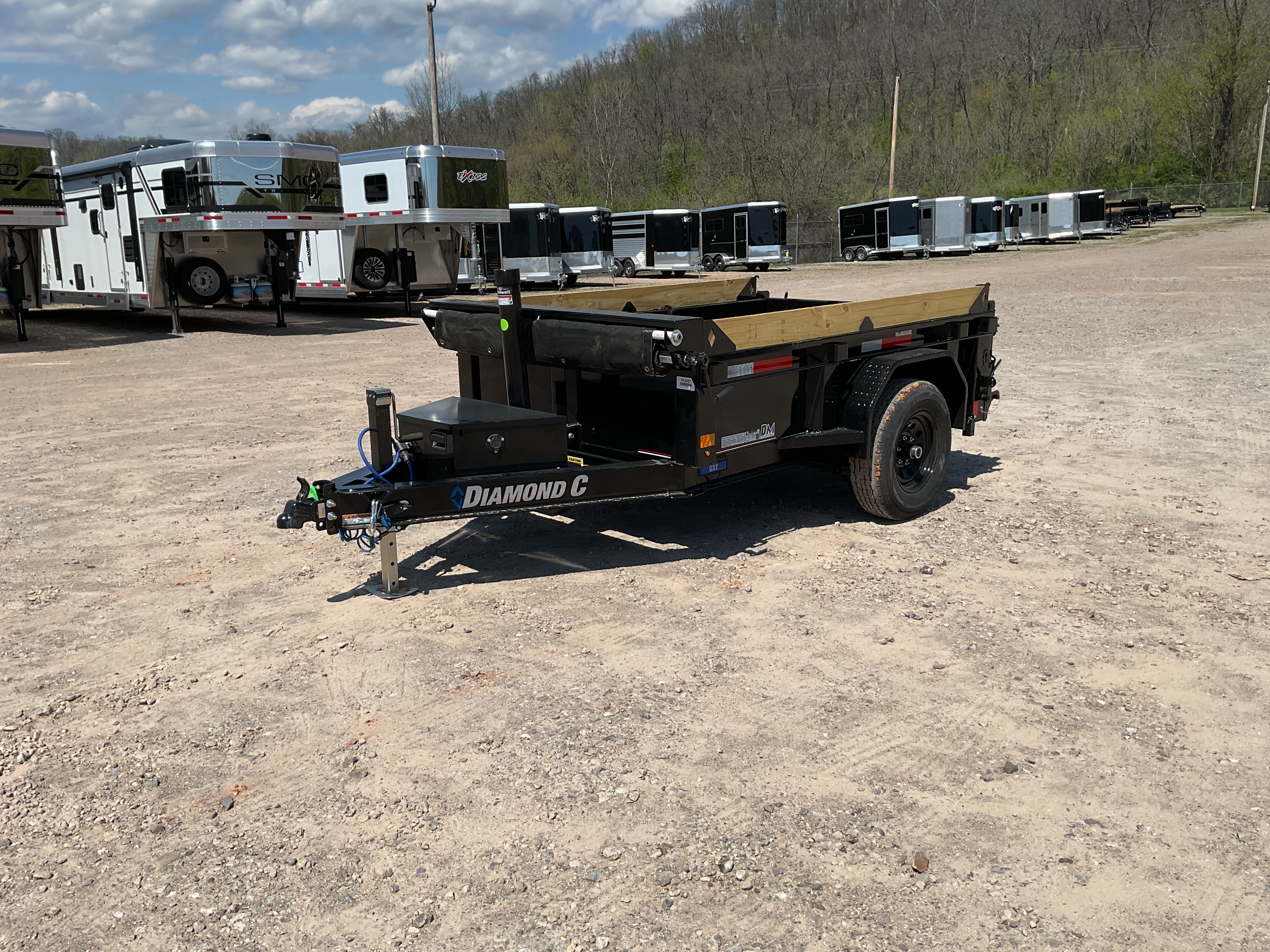 2026 Diamond C GST 8' Dump Trailer in Athens, OH