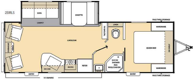 2016 Coachmen Rv Catalina SBX 251RLS in mayfield KY