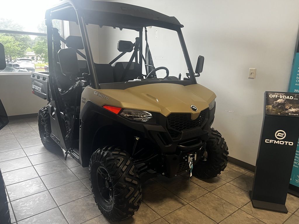 2026 CFMOTO UFORCE 600 Camo in olive branch MS