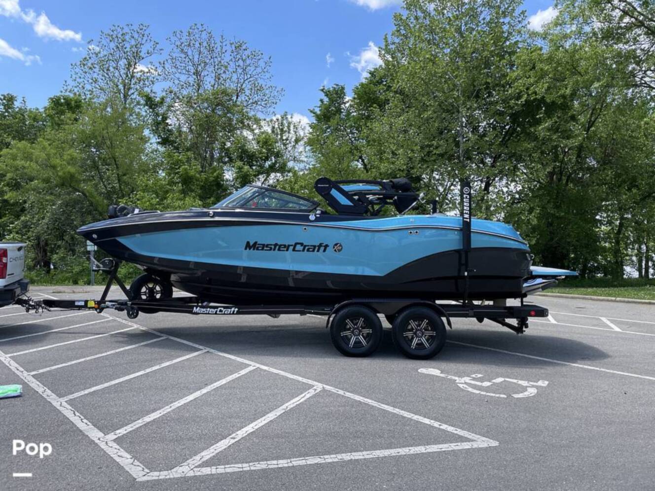 A photo of this 2022 Mastercraft X22