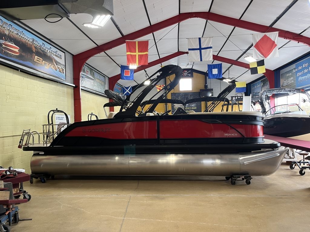 2026 Godfrey Pontoons Monaco 235 SFL iMPACT + Package (29 In. Center Tube) NAN in brookfield CT
