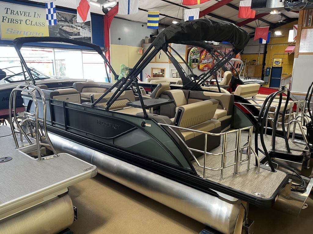 2026 Godfrey Pontoons Sweetwater 2286 DT Impact Triple Tube Package 2486 SFL in brookfield CT