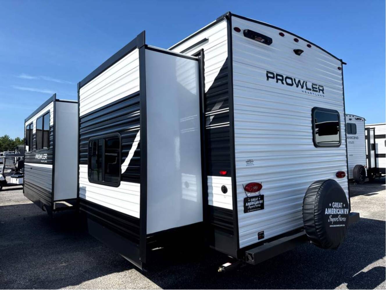 A photo of this 2027 Heartland Prowler 3202DSB