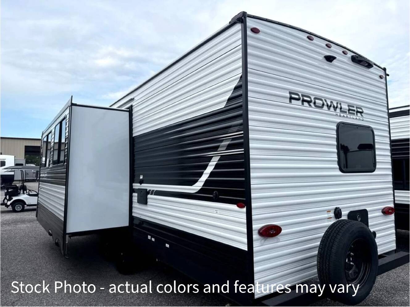 A photo of this 2027 Heartland Prowler 2802BHS
