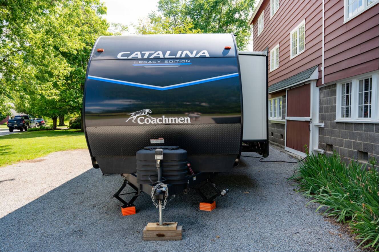 A photo of this 2023 Coachmen CATALINA LEGACY 343BHTS