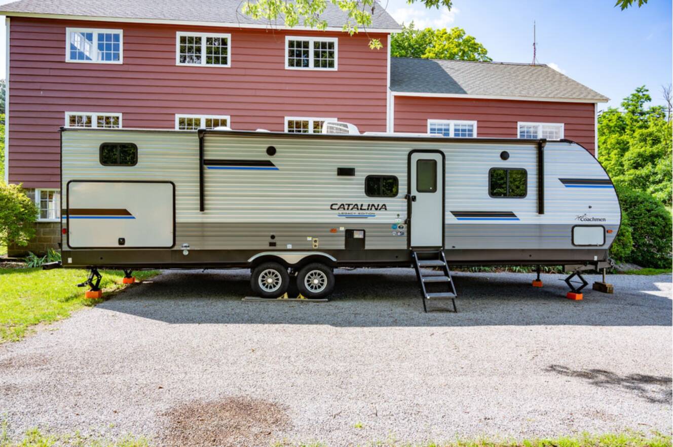 A photo of this 2023 Coachmen CATALINA LEGACY 343BHTS