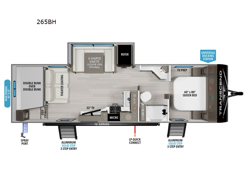 2025 Grand Design Transcend Xplor 265BH in cleburne TX