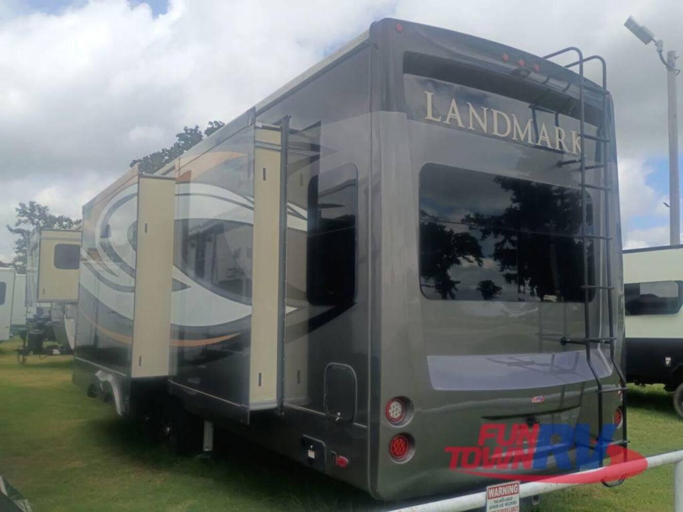 A photo of this 2021 Heartland Landmark 365 Daytona