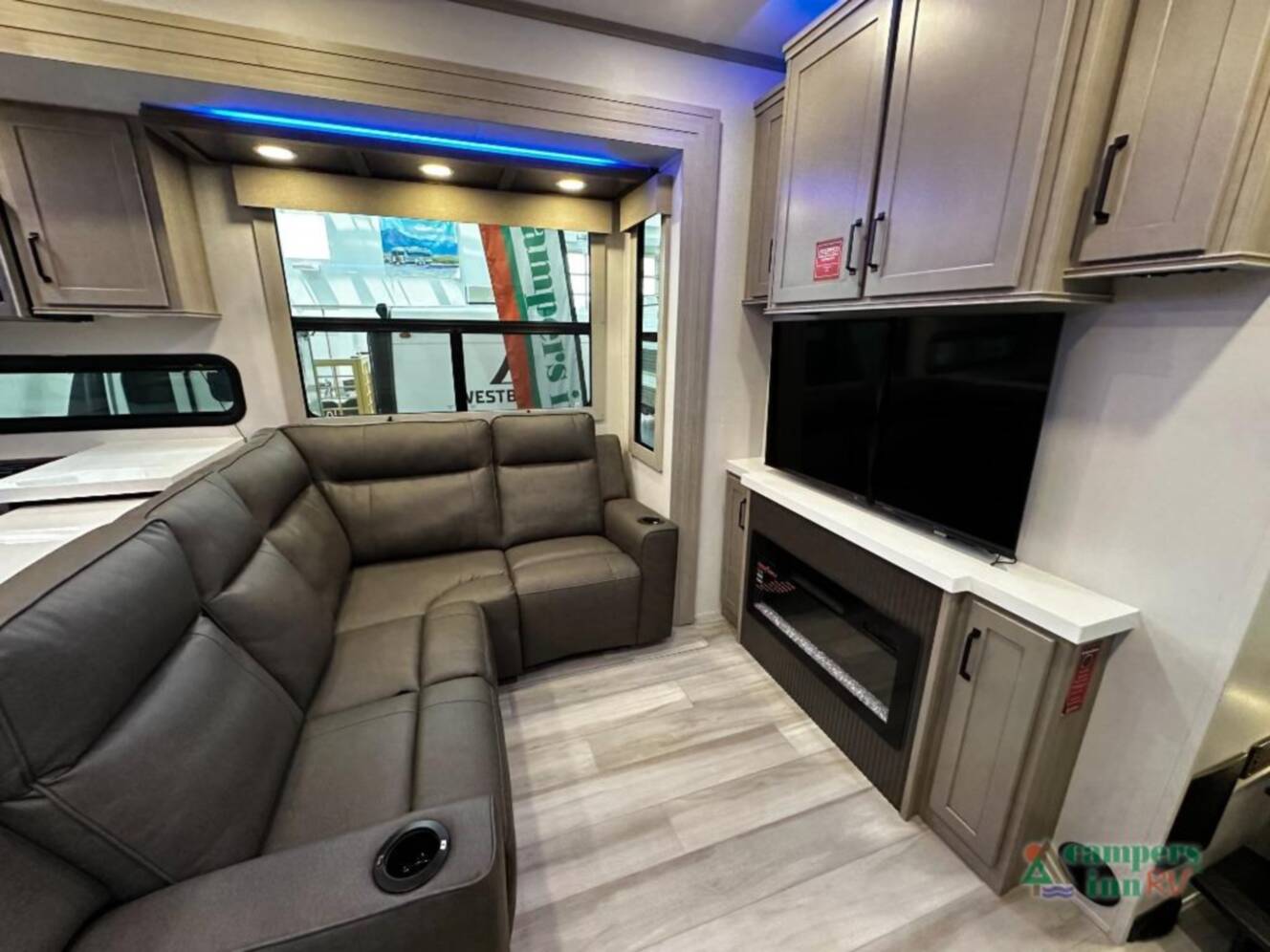 A photo of this 2026 Grand Design Momentum M-Class 344M