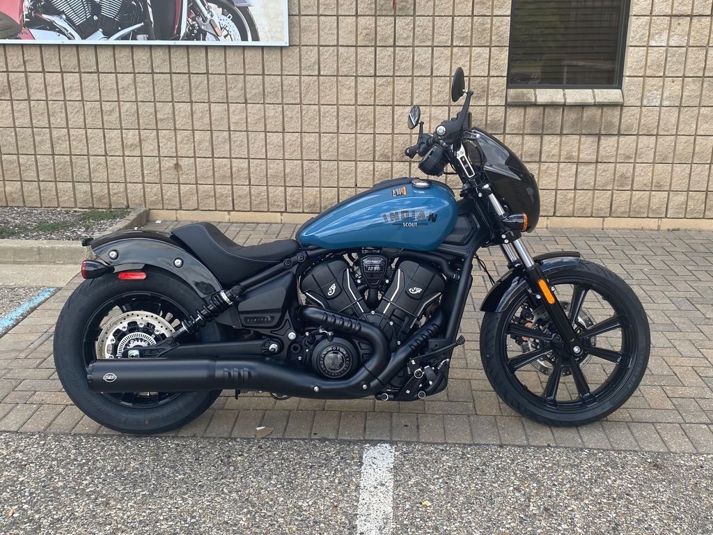 2025 Indian Motorcycle® Sport Scout® Limited Storm Blue LIMITED in Clinton Twp, MI