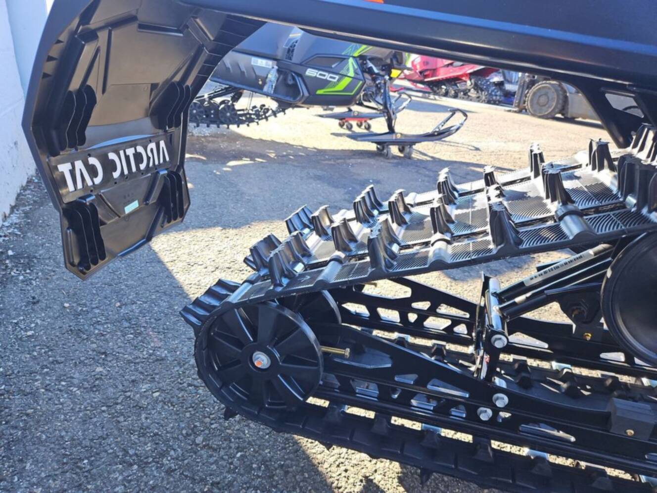 A photo of this 2026 Arctic Cat® Riot 858 with ATAC 146"/1.75" Turn-Key Electric