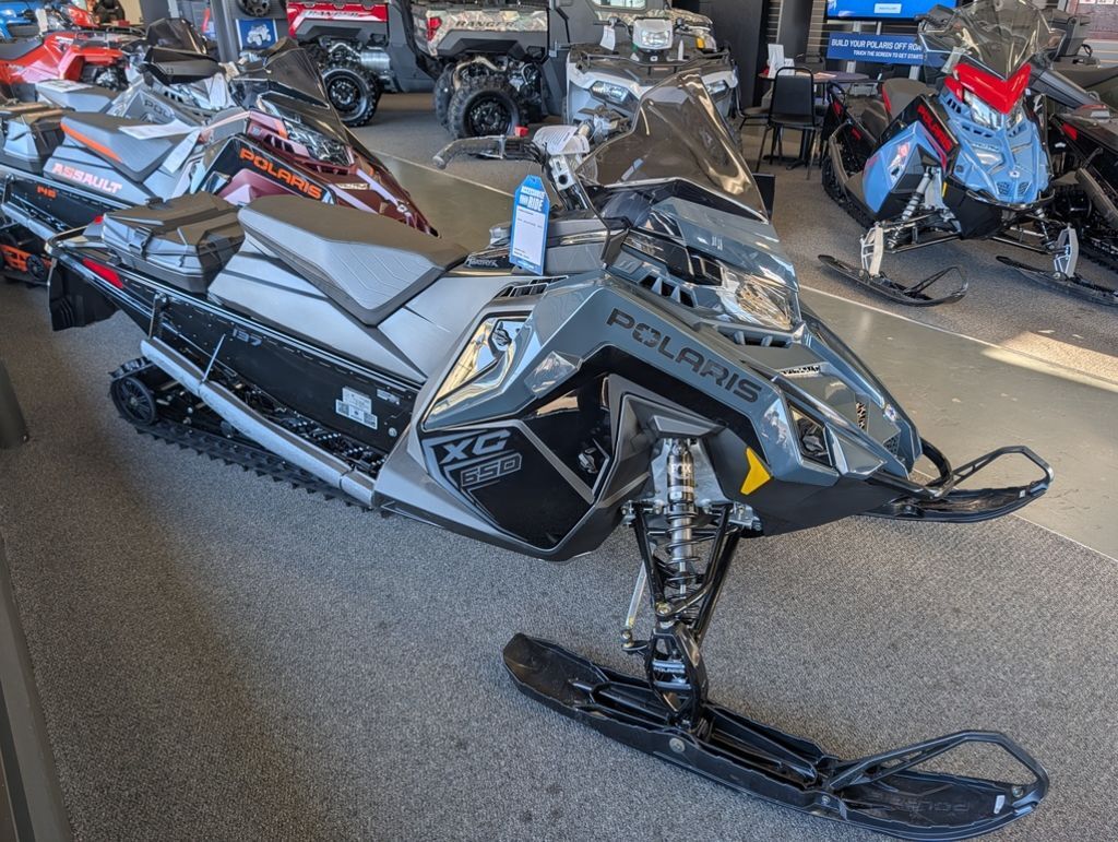 2026 Polaris® 650 INDY XC 137 Gloss Black / Blue Dusk in maumee OH