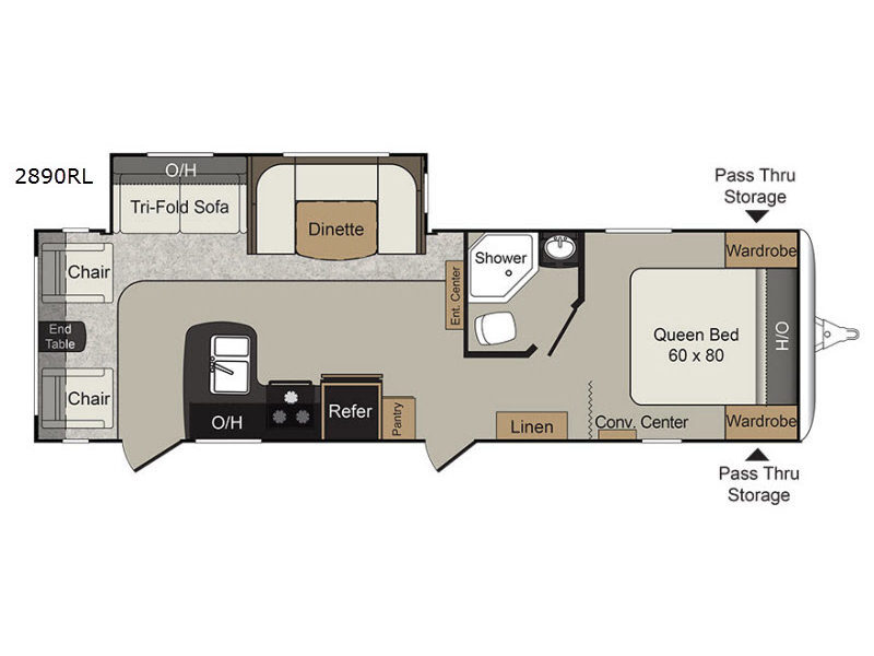 2018 Keystone Rv Passport 2890RL Grand Touring in springville TN