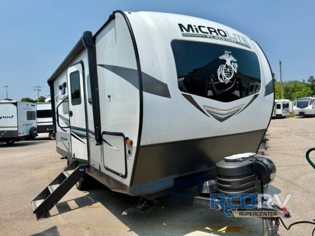 A photo of this 2022 Forest River Rv Flagstaff Micro Lite 21DS