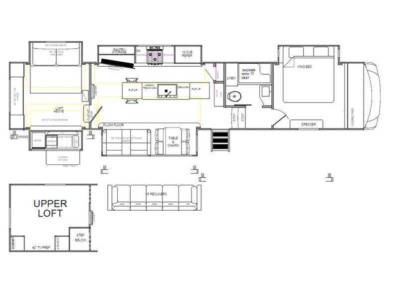 2027 Forest River Rv Cherokee Arctic Wolf 37LOFT in bunker hill IN