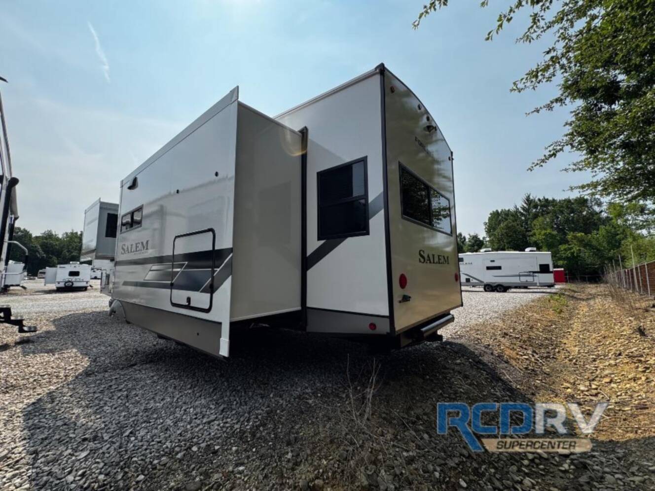 A photo of this 2027 Forest River Rv Salem Hemisphere 380WDR