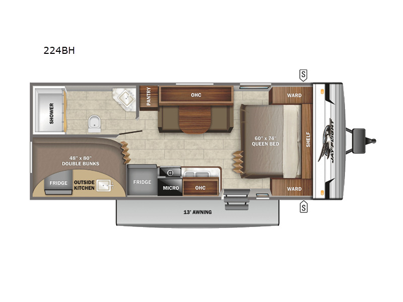 2022 Jayco Jay Flight SLX 8 224BH in pataskala OH