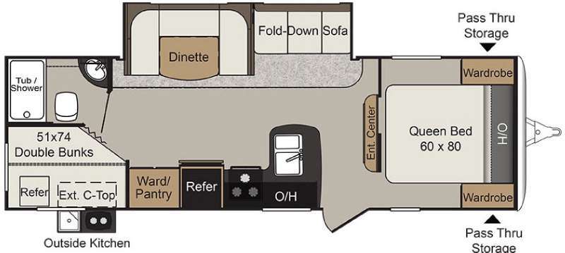 2016 Keystone Rv Passport 2670BH Grand Touring in medina OH