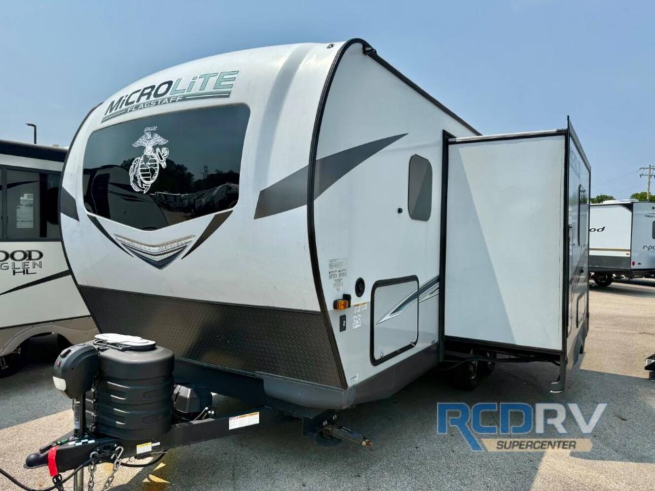 A photo of this 2022 Forest River Rv Flagstaff Micro Lite 21DS