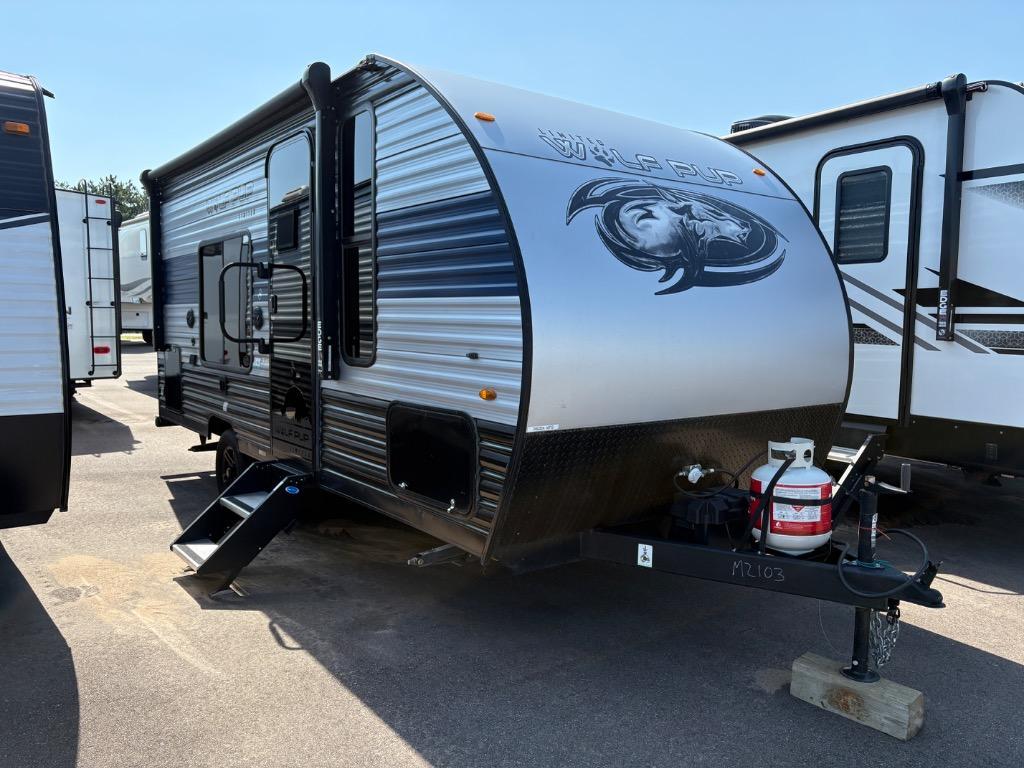 2022 Forest River Rv Cherokee Wolf Pup 16FQ in arkansaw WI