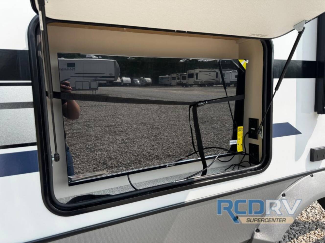A photo of this 2027 Forest River Rv Salem Hemisphere 380WDR