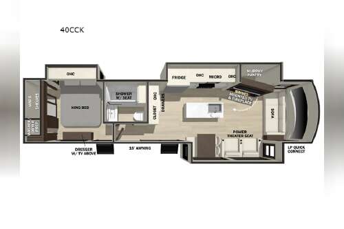 2027 Forest River Rv Cedar Creek Cottage 40CCK in turlock CA