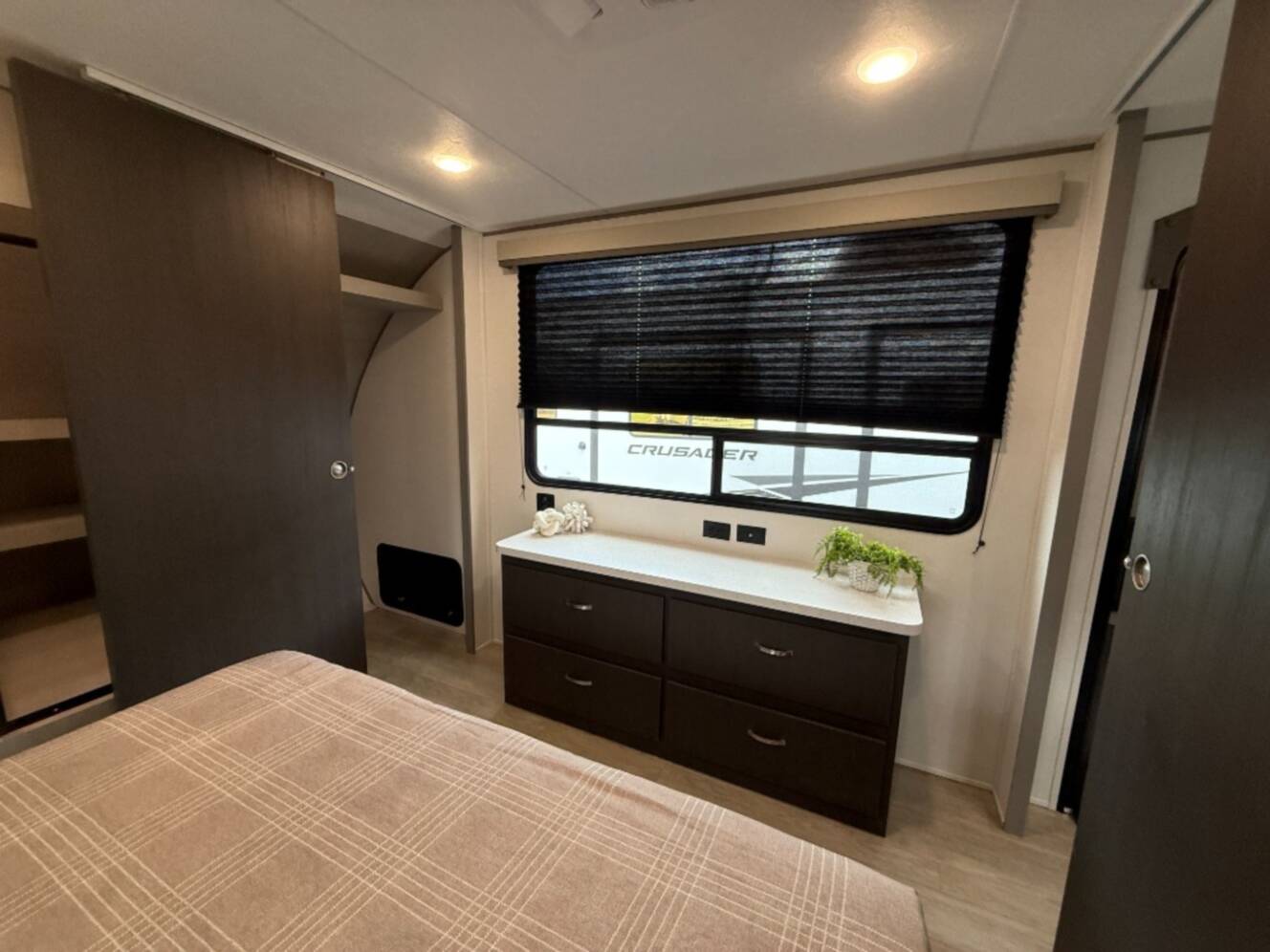 A photo of this 2027 Coachmen Rv Catalina Legacy Edition 343BHTS 2 Queen Beds