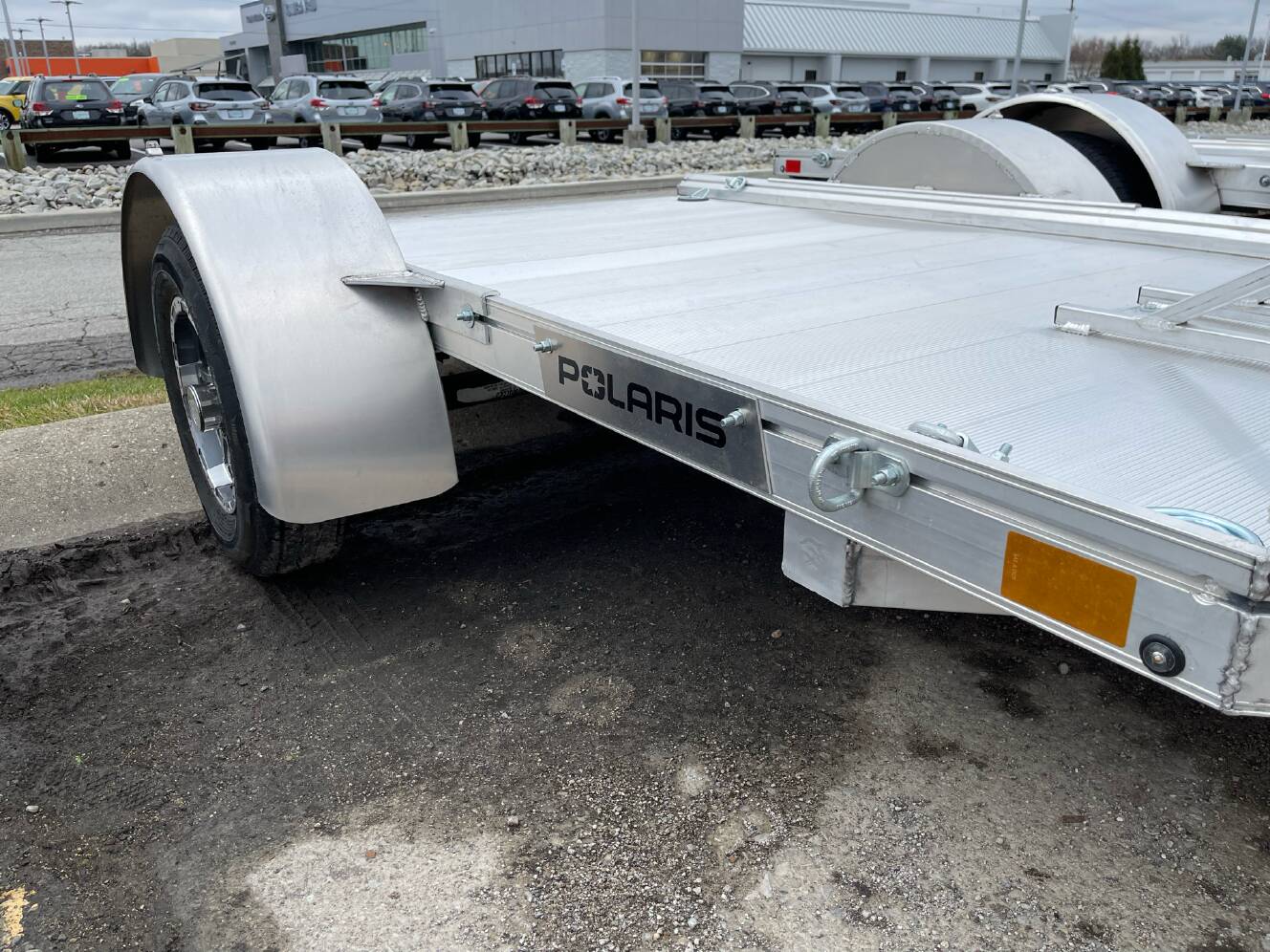 A photo of this 2024 Polaris Trailers Open Motorcycle 2.0 Trailers 96 in.