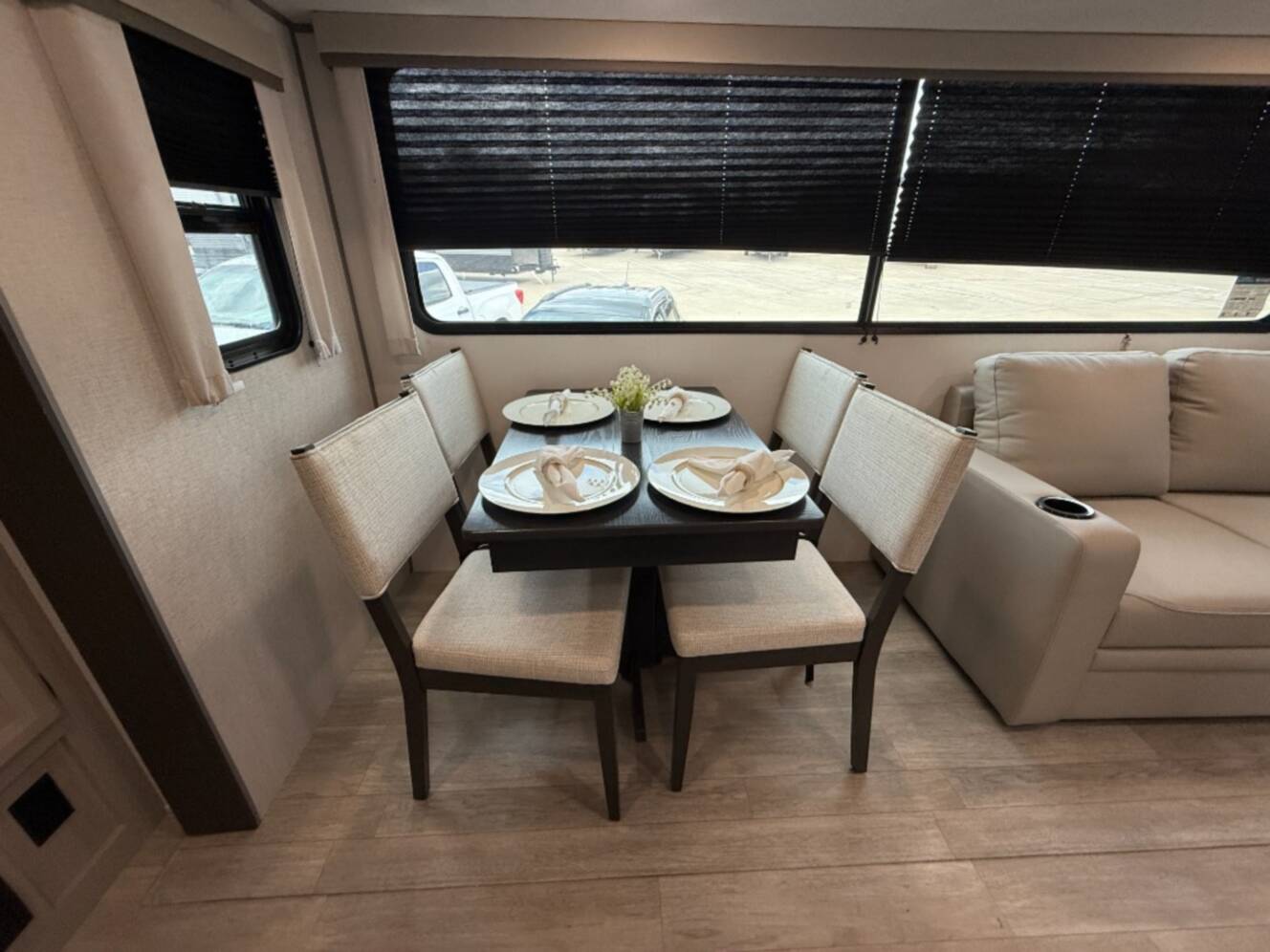 A photo of this 2027 Coachmen Rv Catalina Legacy Edition 343BHTS 2 Queen Beds