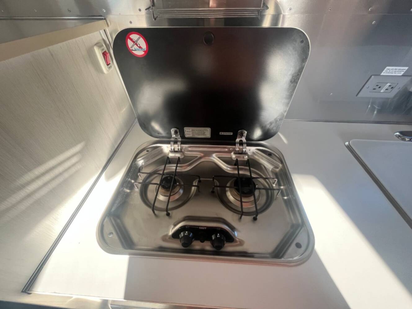A photo of this 2017 Airstream Sport 22FB