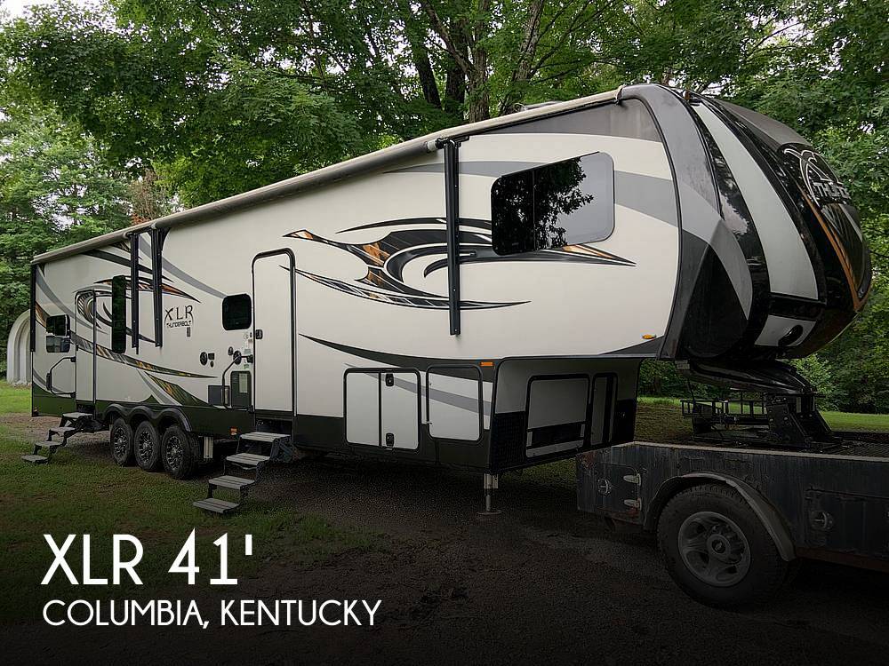 2017 Forest River XLR Thunderbolt Toy Hauler Series 413 AMP RV