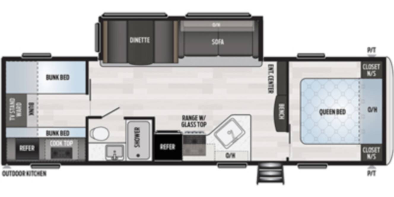 A photo of this 2020 Keystone Springdale (East) 298BH