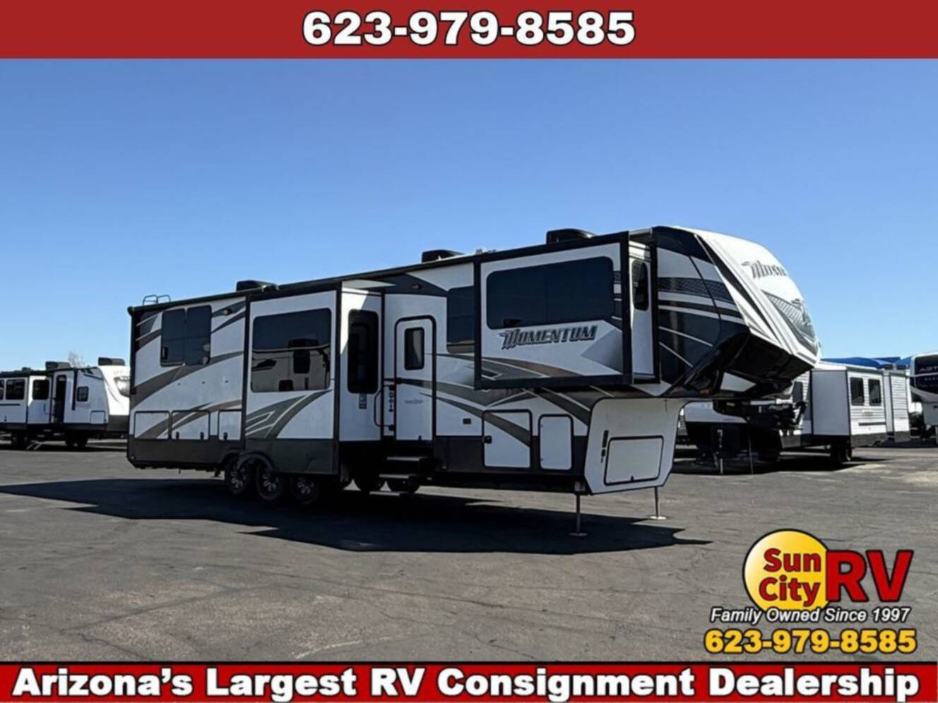 A photo of this 2016 Grand Design Momentum 376TH