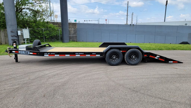 2026 Moritz International 7'X22' 14K Power Tail / Spare / Equipment Trailer in Delphos, OH