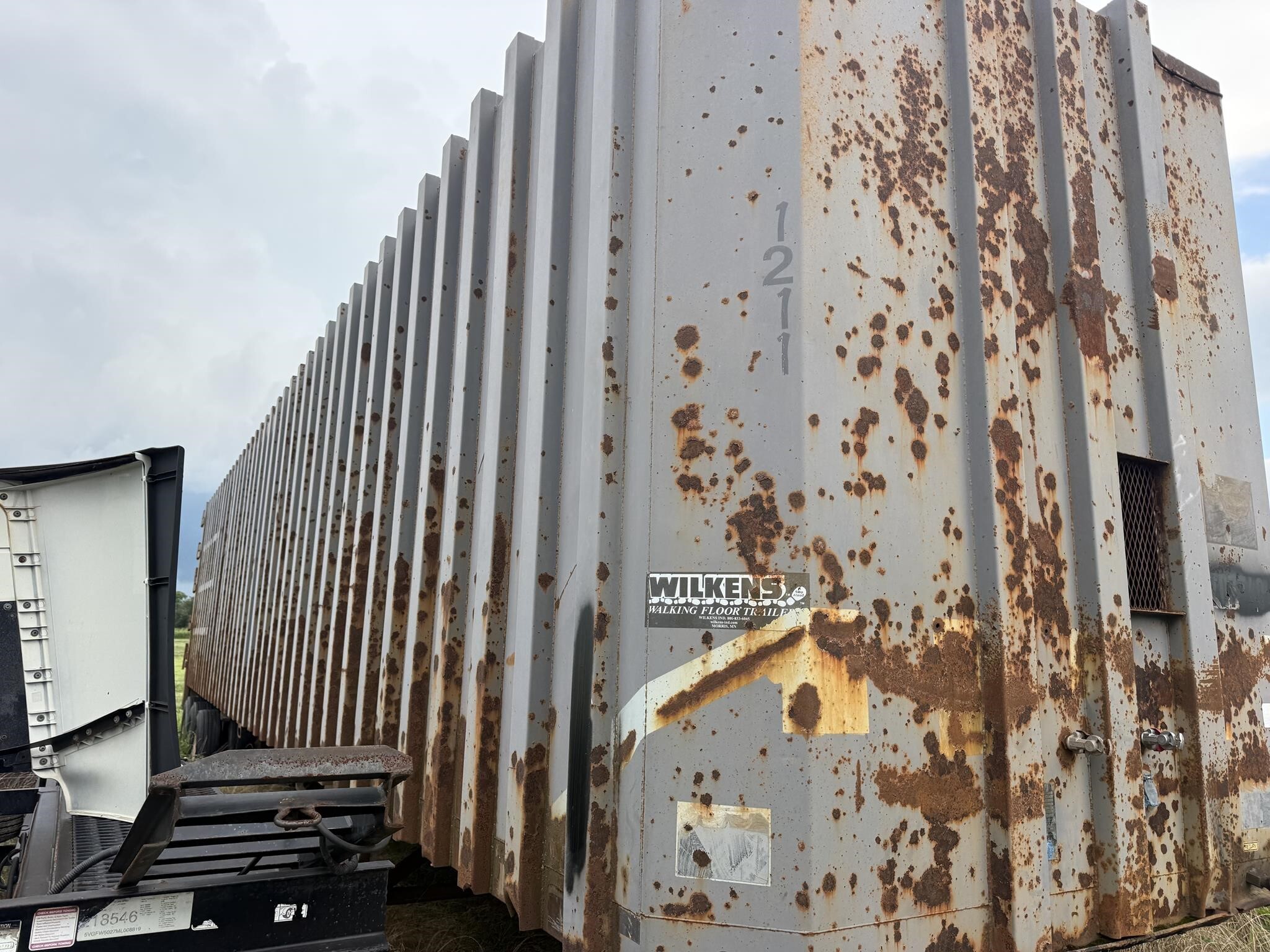 2008 WILKENS 48 FT WALKING FLOOR in Covington, TN