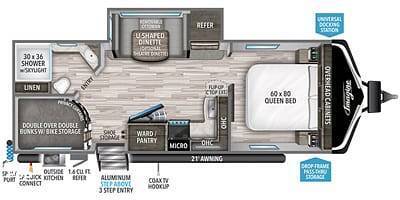 A photo of this 2022 Grand Design Imagine 2400BH