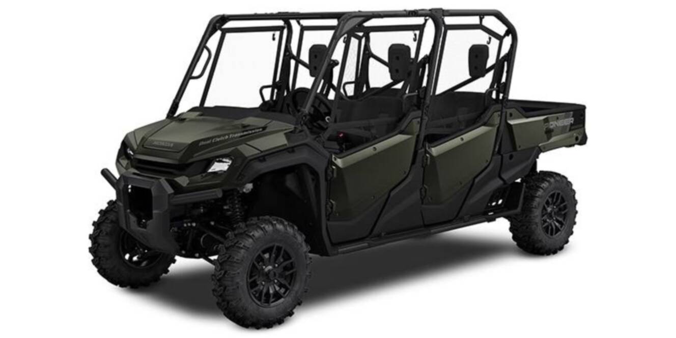 A photo of this 2025 Honda Pioneer 1000 -6 Crew Deluxe