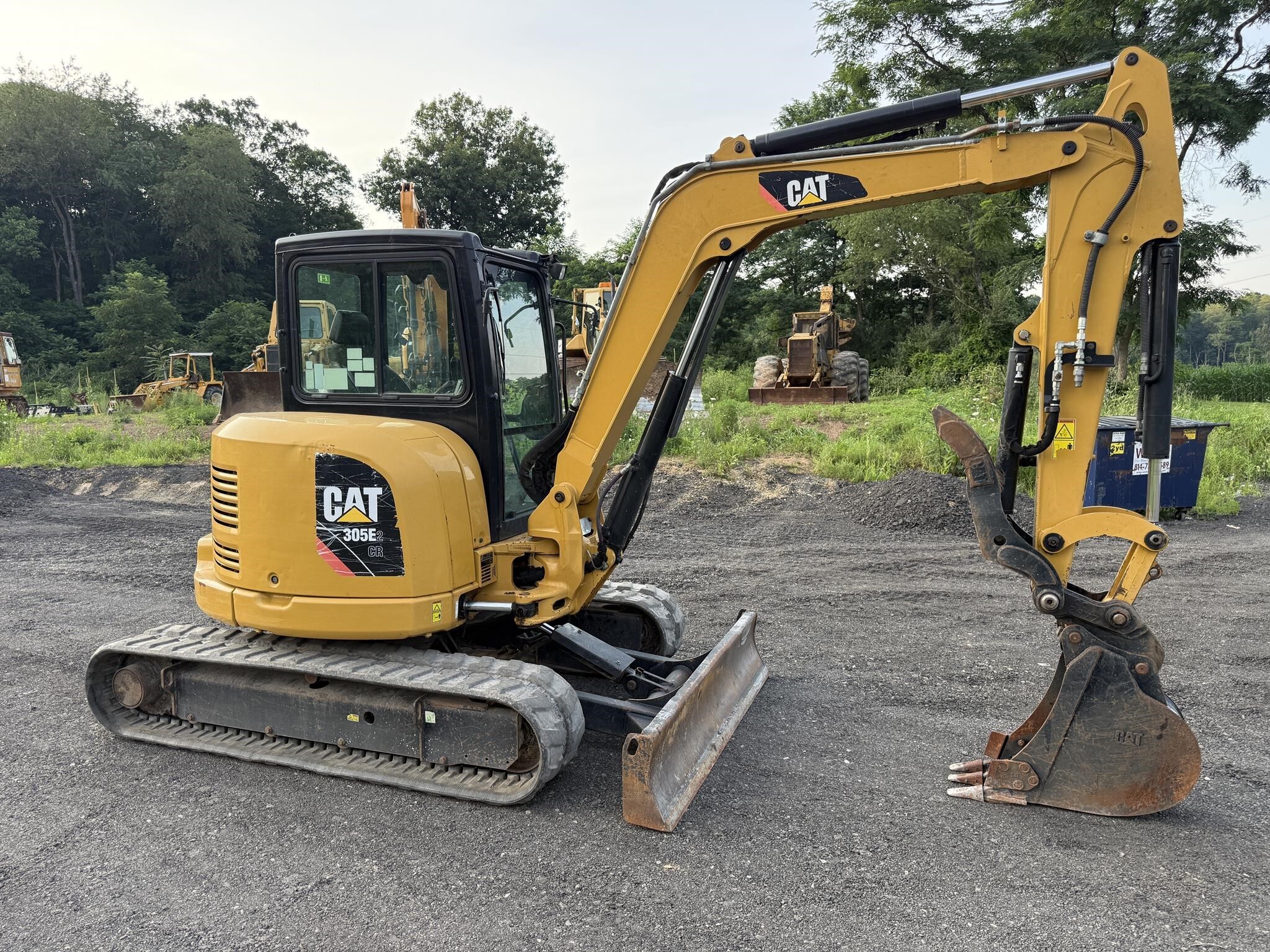 2018 CATERPILLAR 305E2 CR in Everett, PA