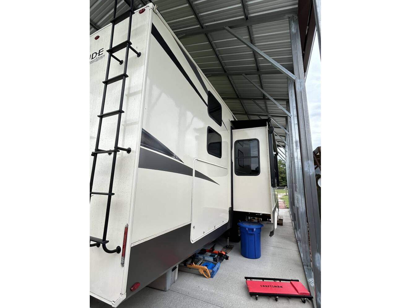 A photo of this 2021 Grand Design SOLITUDE S-CLASS 3950BH-R