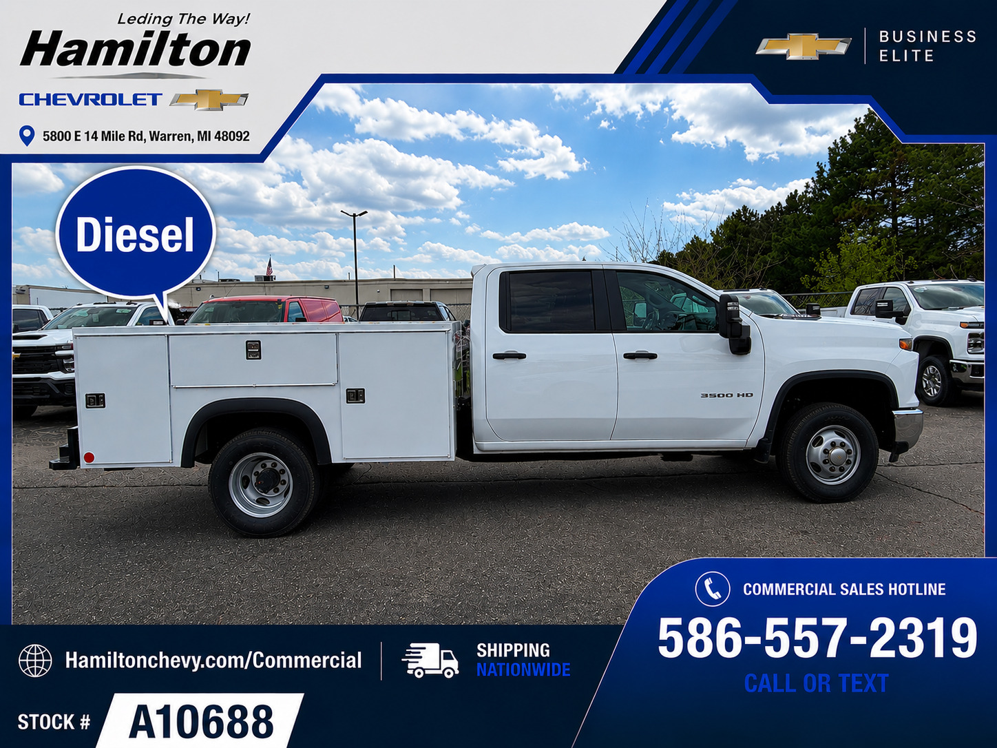 2026 CHEVROLET Silverado 3500 in Warren, MI