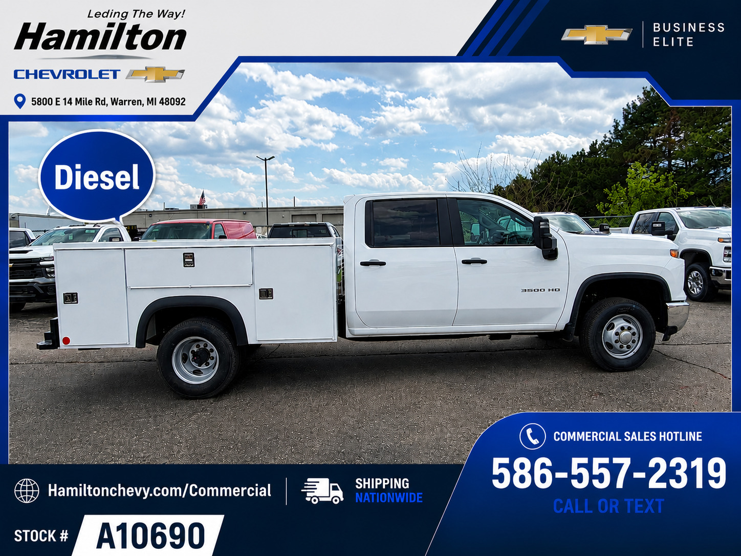 2026 CHEVROLET Silverado 3500 in Warren, MI