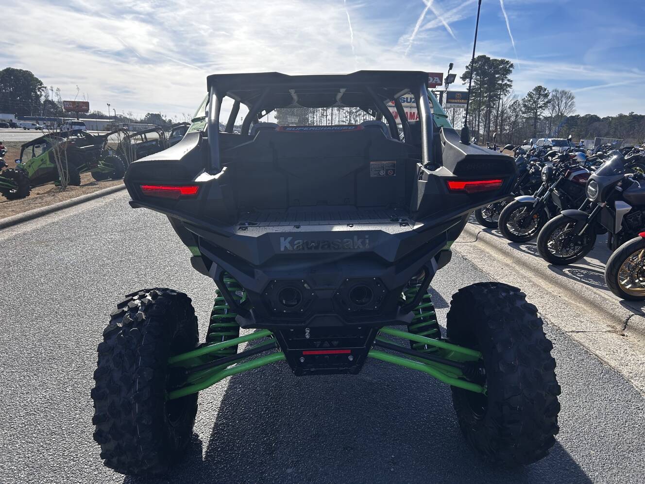A photo of this 2026 Kawasaki Teryx®4 H2 Deluxe eS