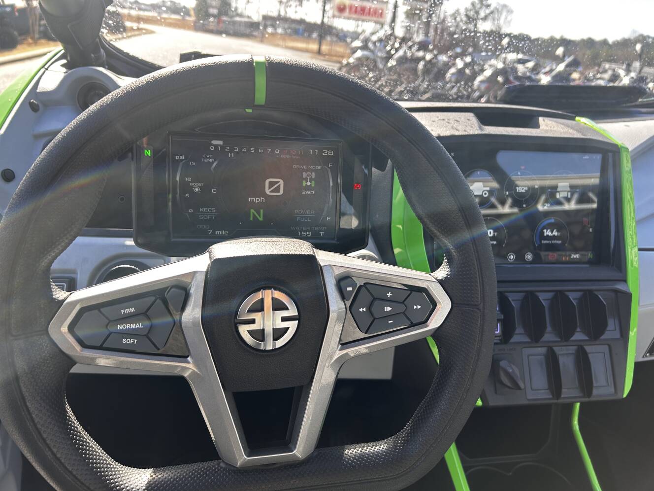 A photo of this 2026 Kawasaki Teryx®4 H2 Deluxe eS