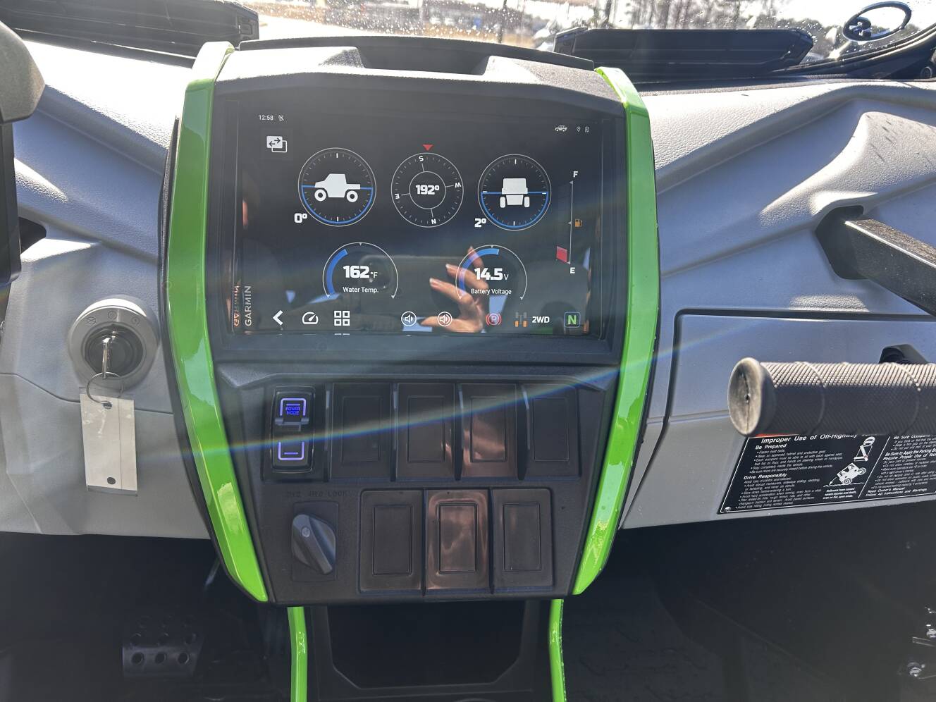 A photo of this 2026 Kawasaki Teryx®4 H2 Deluxe eS