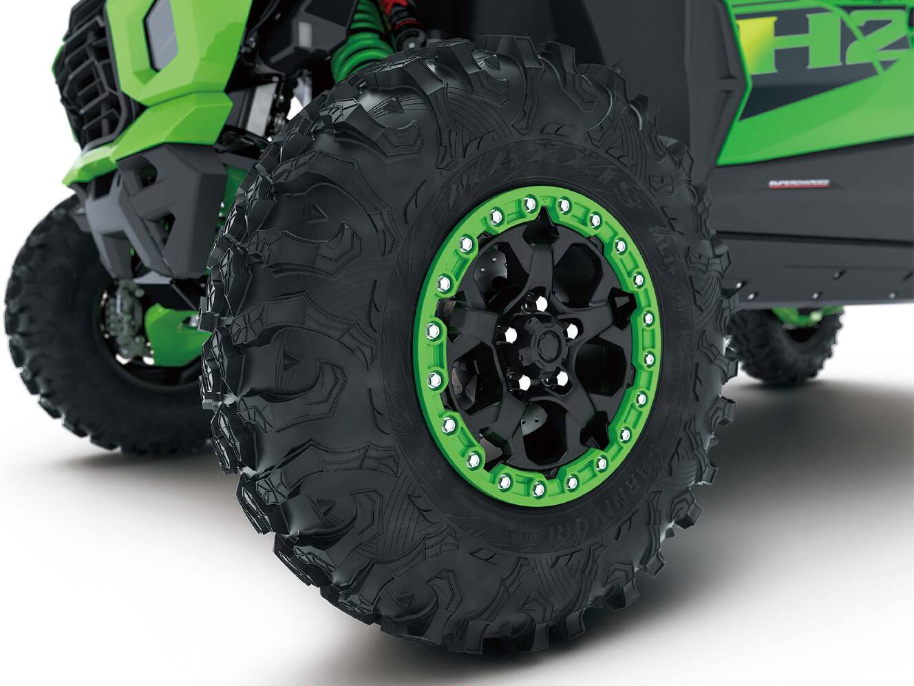 A photo of this 2026 Kawasaki Teryx®4 H2 Deluxe eS